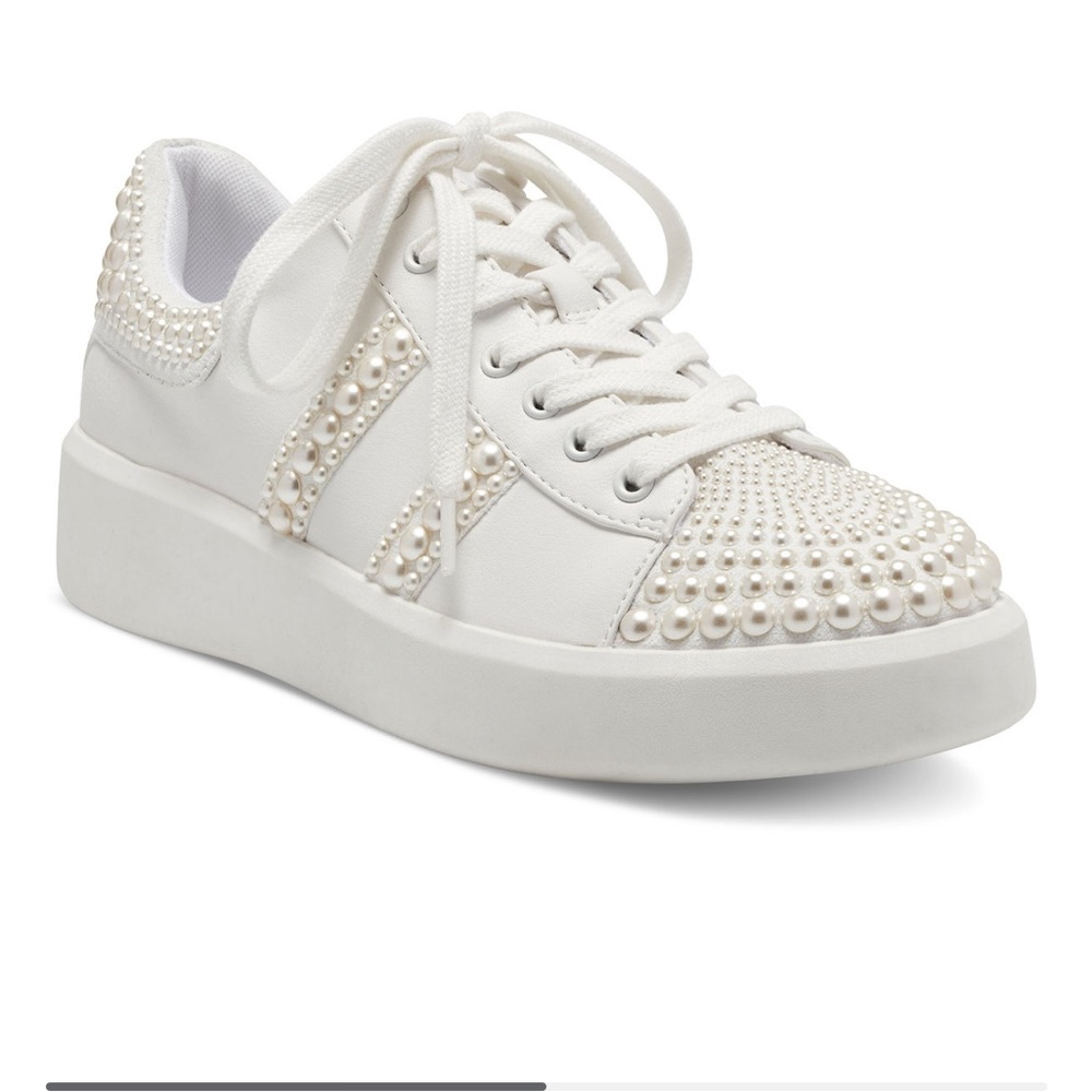 INC International Concepts Alleni Imitation Pearl Sneakers